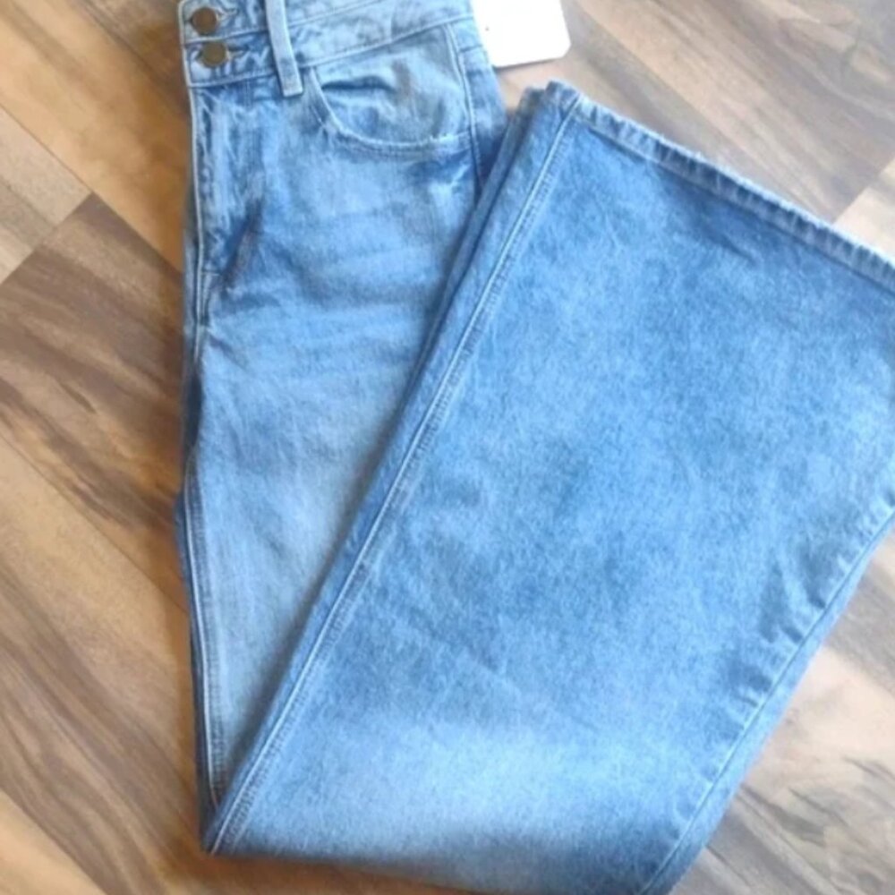 NWT Alter'd State wide leg flare high rise size 24